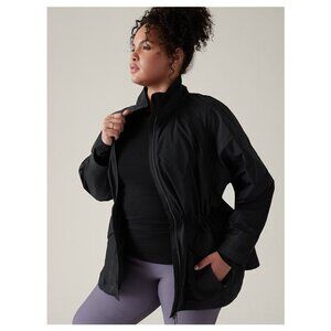 Athleta Westerly Jacket, Black, XS